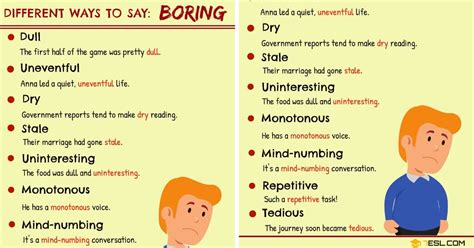 bore synonym|boring alternative words.